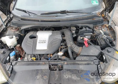 2013 Hyundai Veloster Turbo W/Black z USA, uszkodzony, nr VIN KMHTC6AE7DU161618